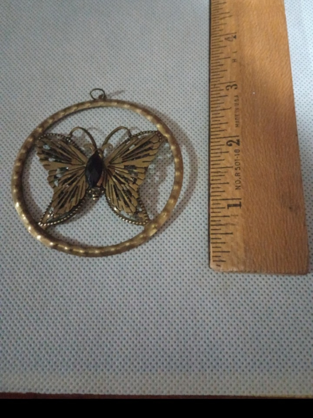 Gold Butterfly Pendant Necklace - Elegant Women Jewelry